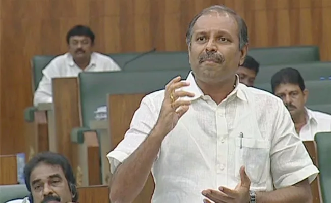 MLA Gadikota Srikanth Reddy Slams On Chandrababu In Assembly - Sakshi