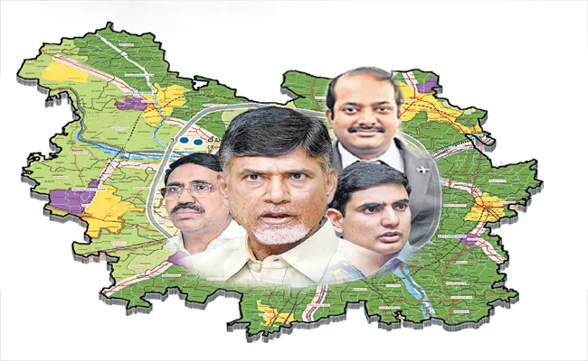 CID in IRR scam case Chandrababu A1 Narayana A2 Land Scam - Sakshi