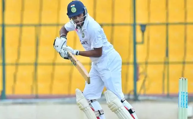 Ranji Trophy 2024 HYD vs NGL Plate 1st Semi Final: Tilak Hit Century - Sakshi