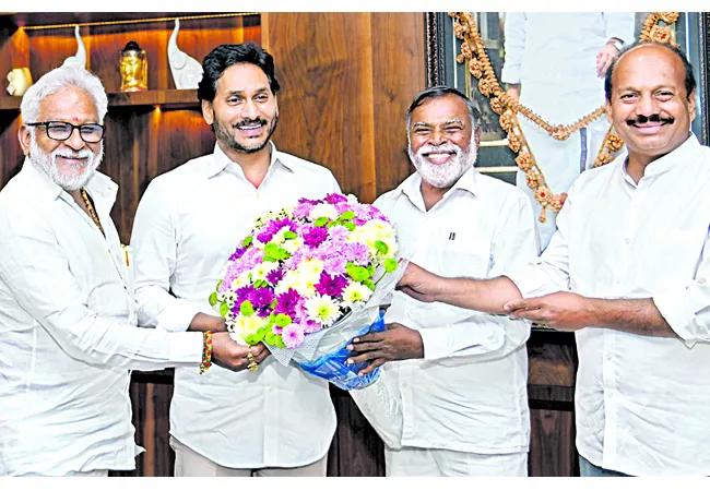 YSRCP announces candidates for three Rajya Sabha seats - Sakshi