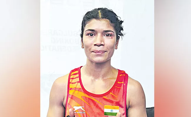 Nikhat Zareen Enters Semis In Strandja Memorial Tournament - Sakshi