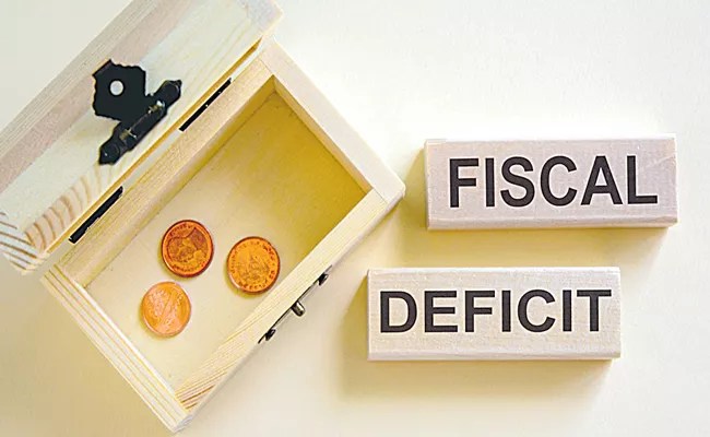 Fiscal deficit at Jan-end touches 63. 6percent of full year target - Sakshi