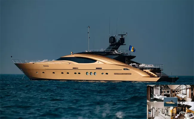 Worlds Only 24 Karat Gold Superyacht - Sakshi