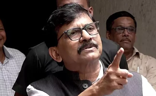 EC an extended branch of BJP Sanjay Raut - Sakshi