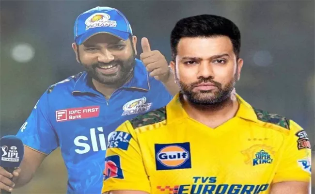 Ambati Rayudu With Rohit Sharma Play For CSK In 2025 - Sakshi