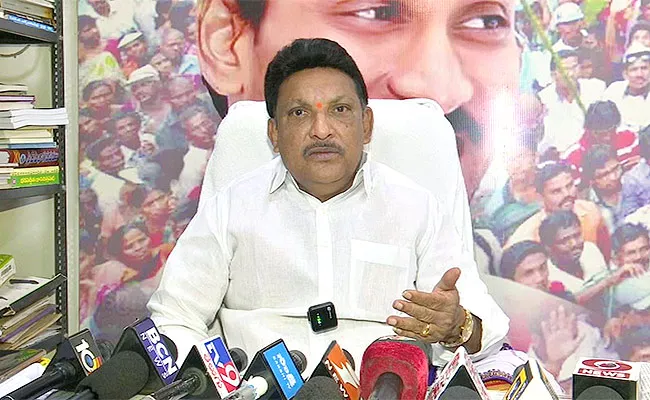 YSRCP Grandhi Srinivas Serious Comments On Andra Jyothi Paper - Sakshi