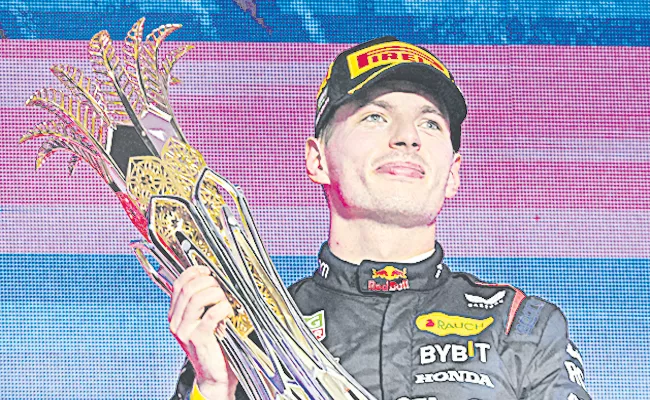 Formula 1 Saudi Arabia 2024 Grand Prix Winner Max Verstappen - Sakshi