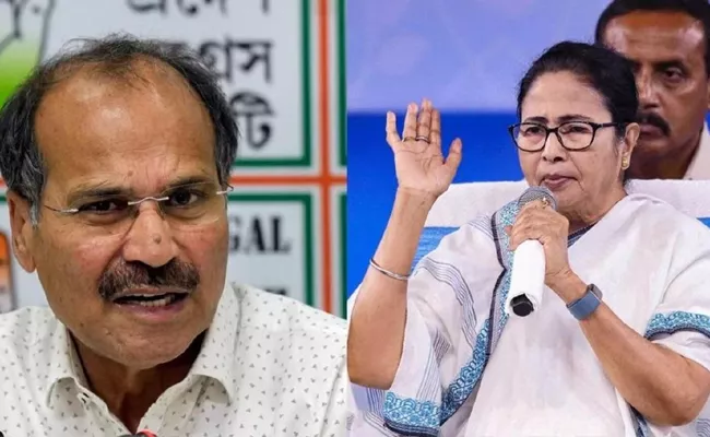 Adhir Ranjan Challenges Mamata Banerjee - Sakshi