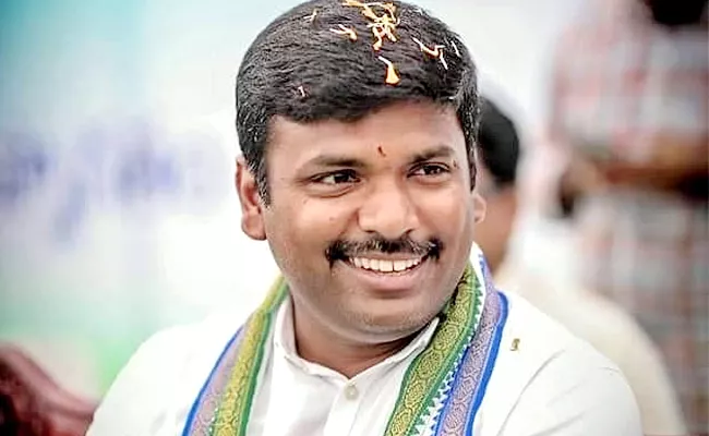 YSRCP Gajuwaka Assembly Coordinator Gudivada Amarnath - Sakshi