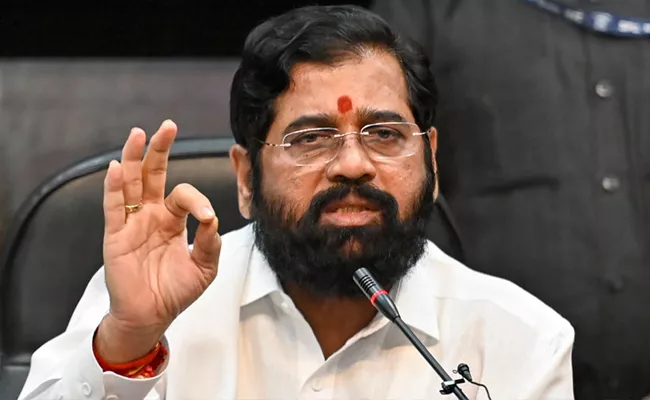 Congress and INDIA False allegations Says CM Eknath Shinde - Sakshi