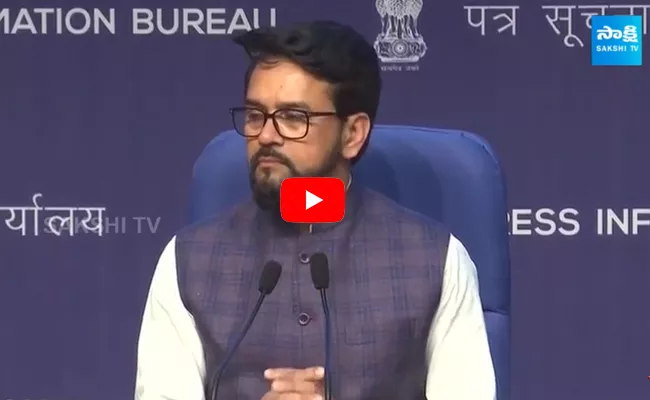 Union Minister Anurag Thakur Briefs Central Cabinet Meeting