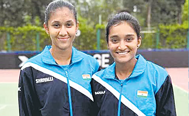 Rashmika and Sahaja in the pre quarter final - Sakshi