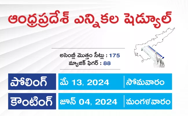 2024 General Election Schedule In Andhra Pradesh - Sakshi