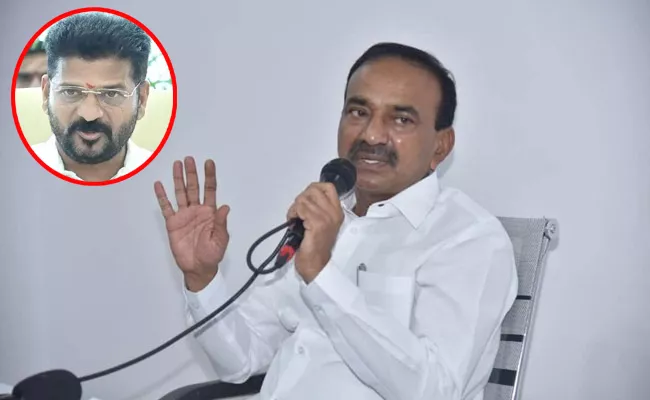 Etela Rajender Fires CM Revanth Reddy - Sakshi