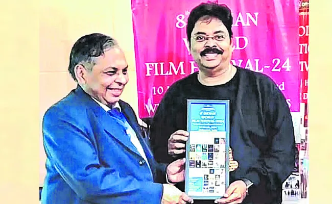 Special Jury Award in Feature Fiction Category at Indian World Film Festival 2024: Kaloji Narayana Rao biopic movie - Sakshi