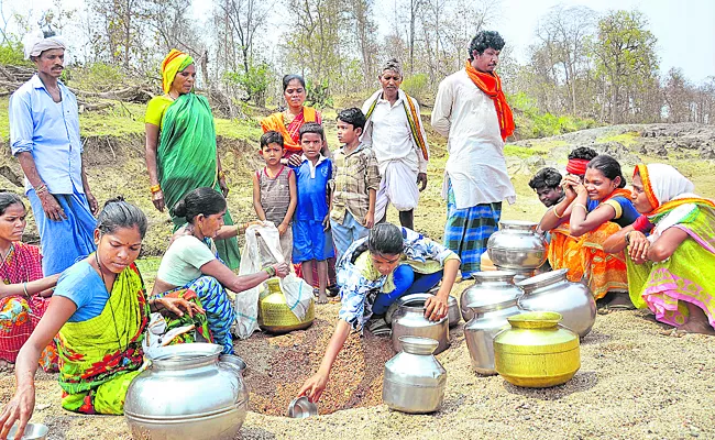 Drinking water is a problem in many places across the state - Sakshi