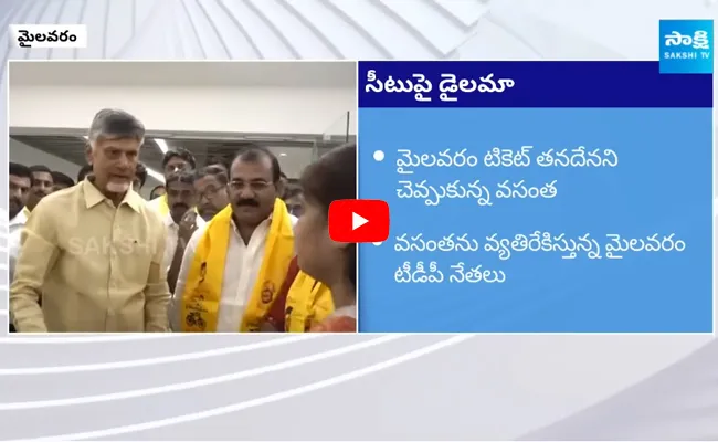 Suspense on Mylavaram TDP Ticket