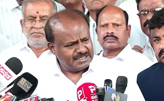 Jds Chief Kumaraswamy Comments On Alliance With Bjp - Sakshi