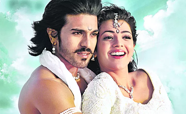 Magadheera to be re released in theatres on Ram Charan birthday - Sakshi