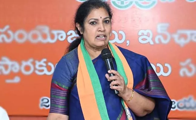 AP BJP Chief Daggubati Purandeswari Delhi Call Party High Command - Sakshi