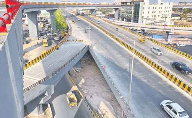 Bairamalguda Flyover Will Soon Be Available In The Hyderabad City - Sakshi