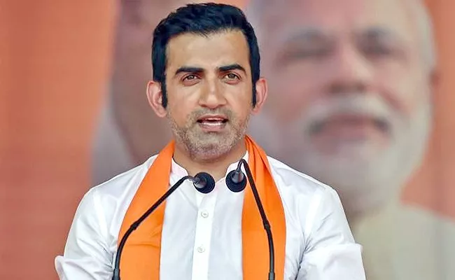 Gautam Gambhir Urges BJP Chief Relieve Him From Political Duties - Sakshi