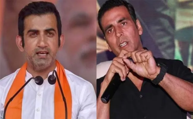 BJP will Field Akshay Kumar from East Delhi in Place of Gautam Gambhir - Sakshi