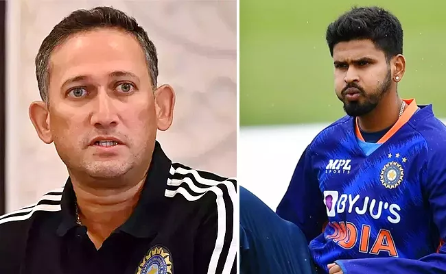 BCCI Chief Selector Ajit Agarkar Was Furious With Shreyas Iyer: Reports - Sakshi