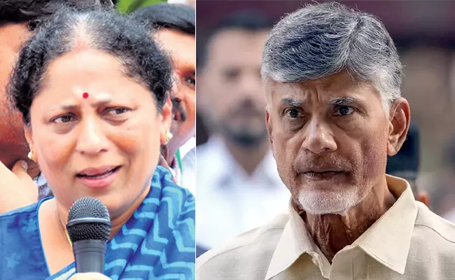 kotla sujathamma fire on chandrababu naidu - Sakshi