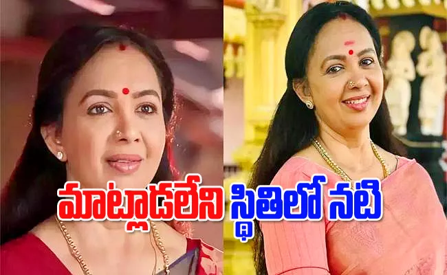 Actress Thara Kalyan Daughter Sowbhagya Venkitesh Opens Up About Her Mother Health Condition - Sakshi