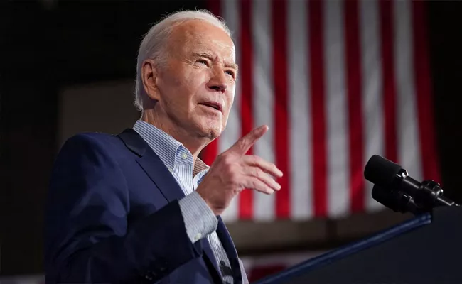 Biden Campaign Democratic Party Freeze 340K Dollars Donation - Sakshi