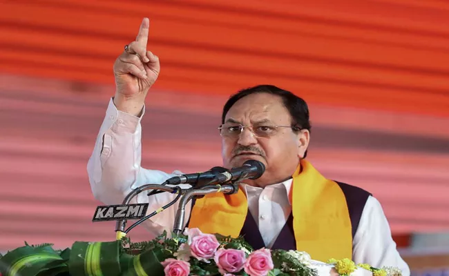 Congress Bankruptcy Is Moral And Intellectual Not Financial: Nadda - Sakshi