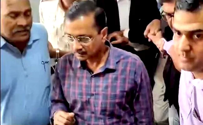 Arvind Kejriwals First Reaction After Arrest - Sakshi