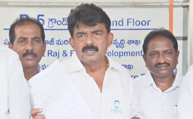 Ysrcp Leaders Complained To Chief Electoral Officer On Tdp - Sakshi