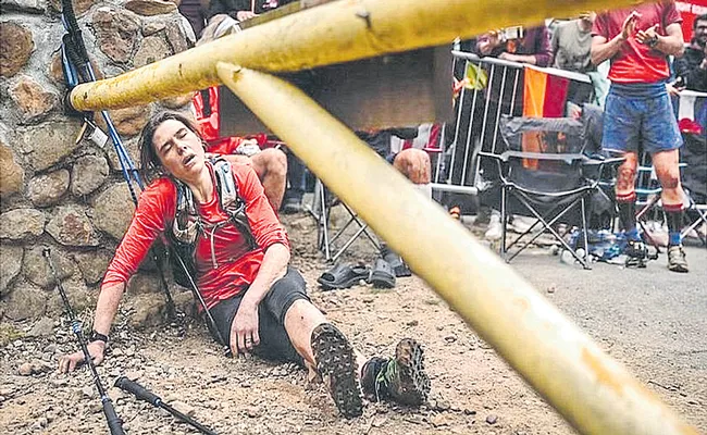 British ultrarunner Jasmin Paris became the first woman ever to finish the Barkley Marathons 100-mile race - Sakshi