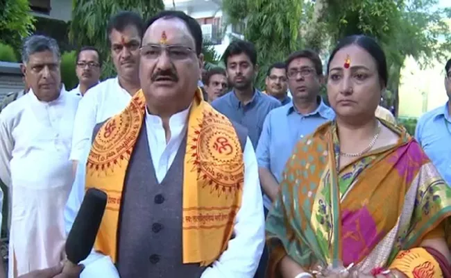 BJP Chief JP Nadda's Wife's Toyota Fortuner Stolen in Delhi - Sakshi