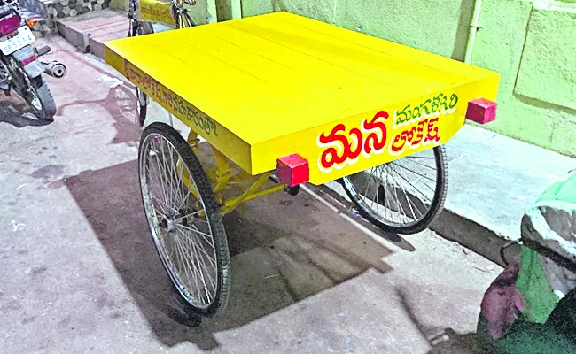 TDP code violation in mangalagiri - Sakshi