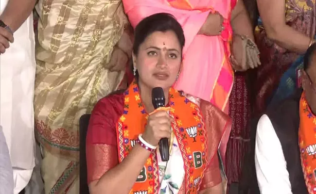 Navneet Rana Joins BJP in Nagpur Amravati Candidate - Sakshi