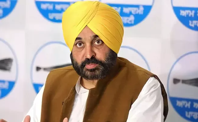 Punjab CM Bhagwant Mann Shares Newborn Baby Picture - Sakshi