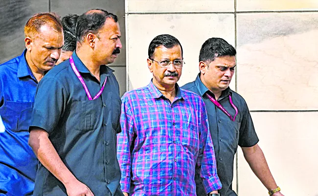 Kejriwal ED custody extended till April 1 - Sakshi