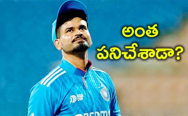 Shreyas Iyer priortized World Cup over IPL: Reports - Sakshi