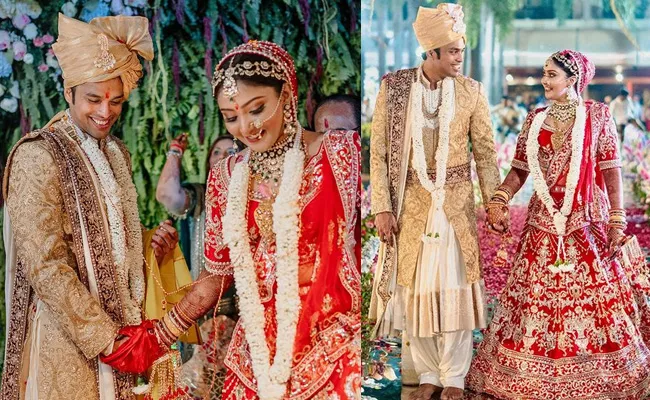 Actress Natasha Doshi Wedding With Manan Shah Pics Viral - Sakshi