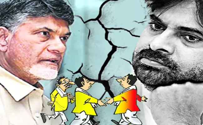 Continuous shock to TDP and Janasena - Sakshi