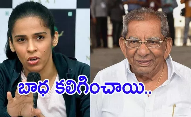 Saina Nehwal Tweet About Anti Woman Remarks By Congress Leader - Sakshi