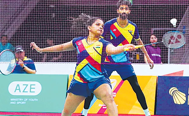 Sikki and Sumeet pair in semis - Sakshi