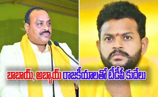 TDP Leaders Fires On Kinjarapu Family - Sakshi