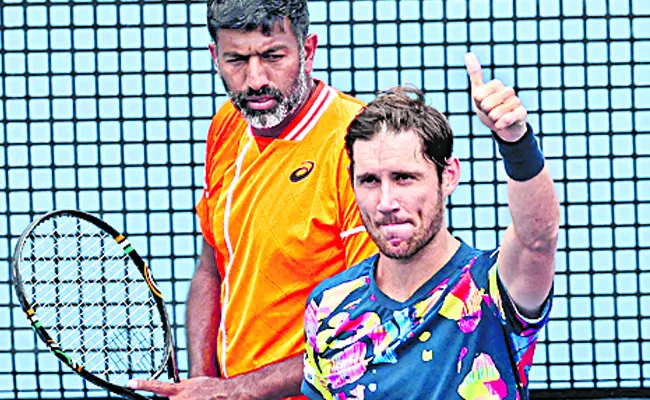 Bopanna and Ebden pair win Miami Masters title - Sakshi