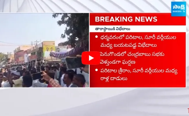 TDP Leaders Clash at Dharmavaram 