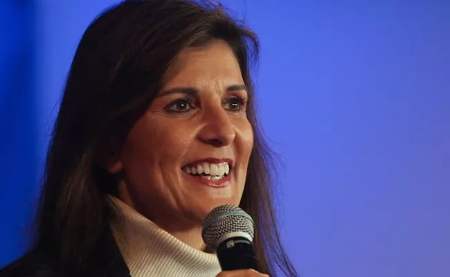 Nikki Haley win Republican primary in Washington DC - Sakshi