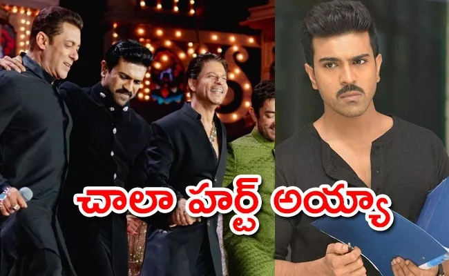 Shah Rukh Disrespectful With Ram Charan In Anant Ambani Pre Wedding - Sakshi